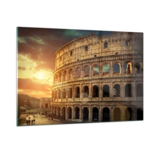 Glastavla - Bild på glas - Kolossalt intryck - 120x80 cm