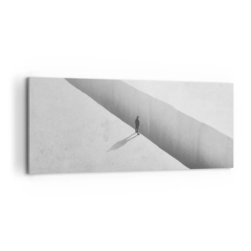 Canvastavla - Bild på duk - Tydligt mål - 120x50 cm