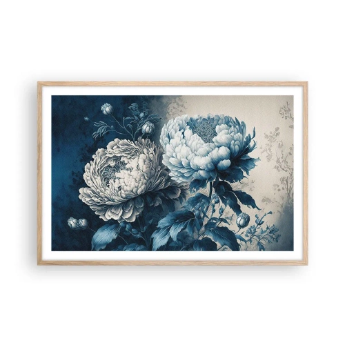 Affisch i ram av ljusek - Ett väl matchat par - 91x61 cm
