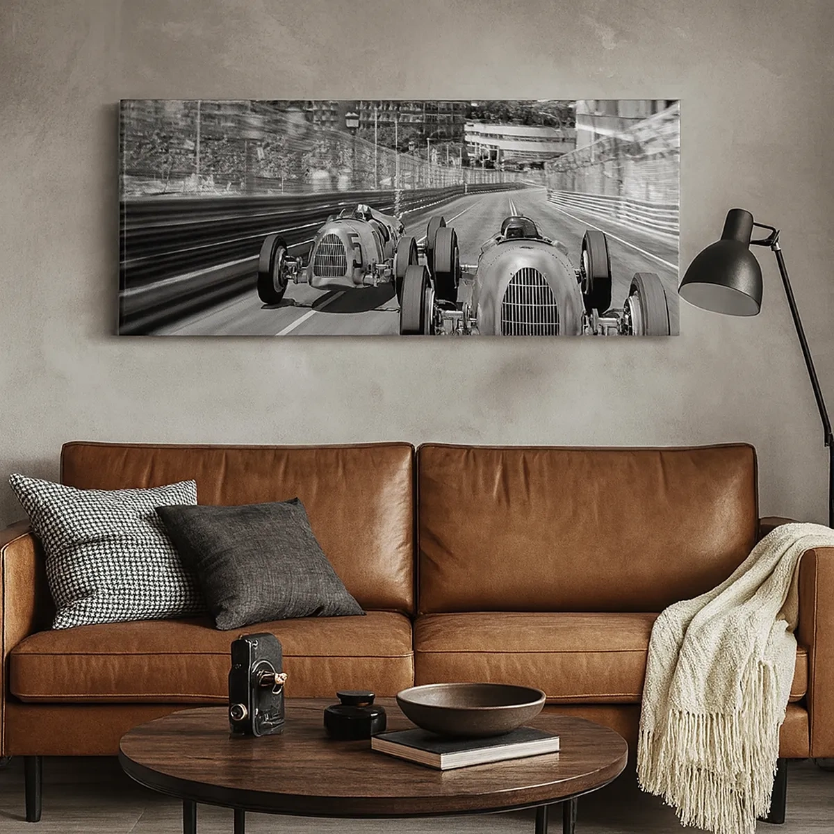 Canvastavla - Bild på duk - För länge sedan i Monte Carlo - 30x30 cm