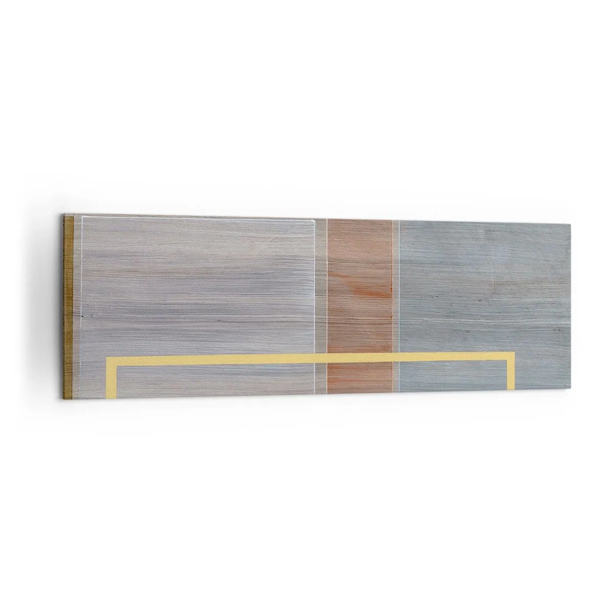 Canvastavla - Bild på duk - Rakt och lugnt - 160x50 cm