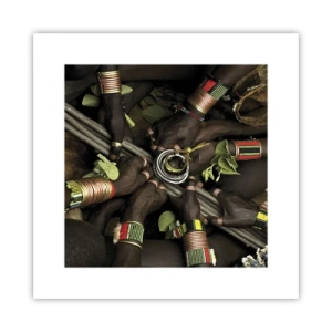 Affisch - Vi är tillsammans - 30x30 cm