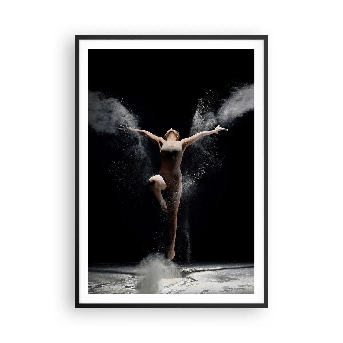 Affisch i svart ram - Alverna finns - 70x100 cm