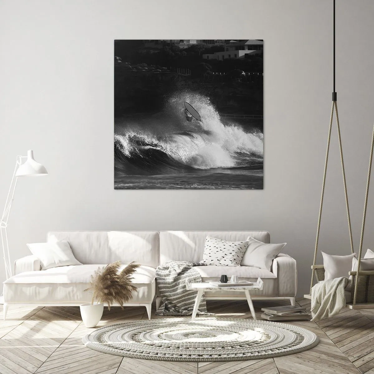 Canvastavla - Bild på duk - Utmaning accepterad! - 40x40 cm