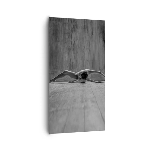 Canvastavla - Bild på duk - Upphittad symmetri - 65x120 cm