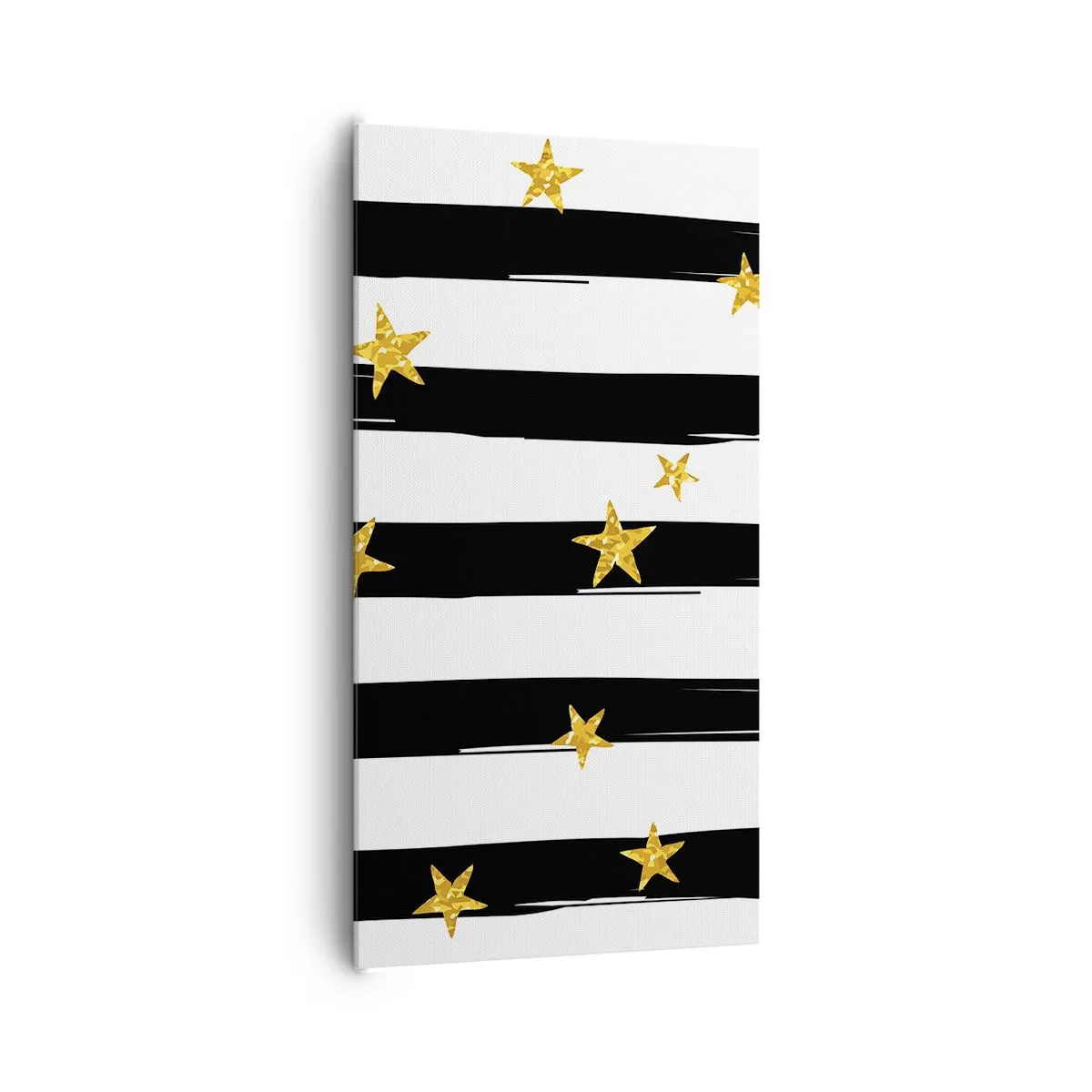 Canvastavla - Bild på duk - Alla är vi födda under lycklig stjärna - 65x120 cm