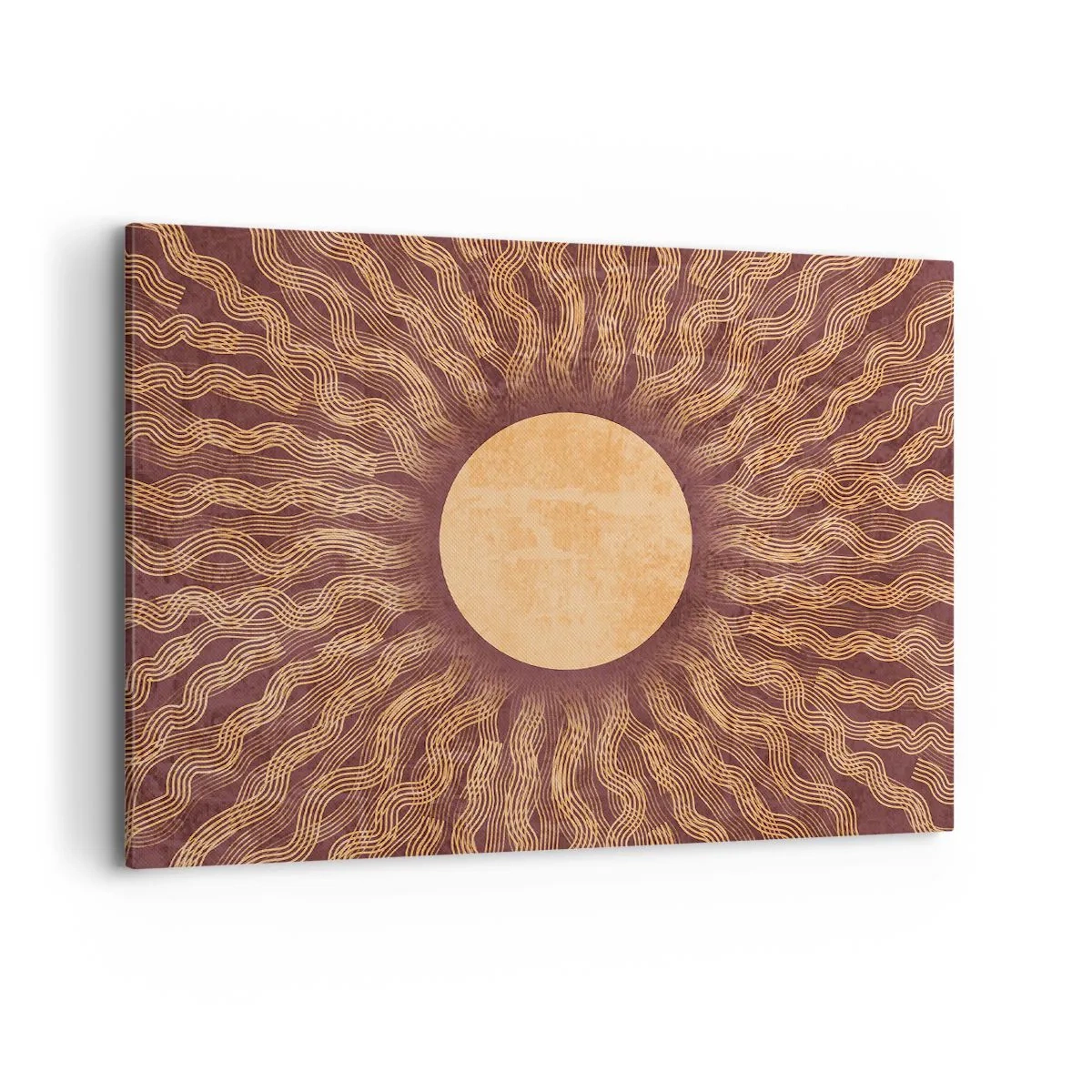 Canvastavla - Bild på duk - Solikon - 100x70 cm