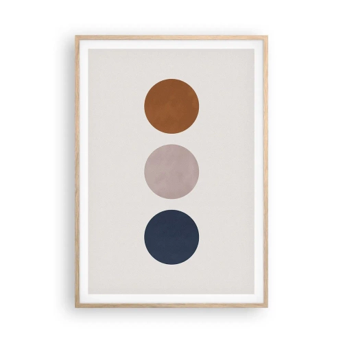 Affisch i ram av ljusek - Perfektionens symbol - 70x100 cm