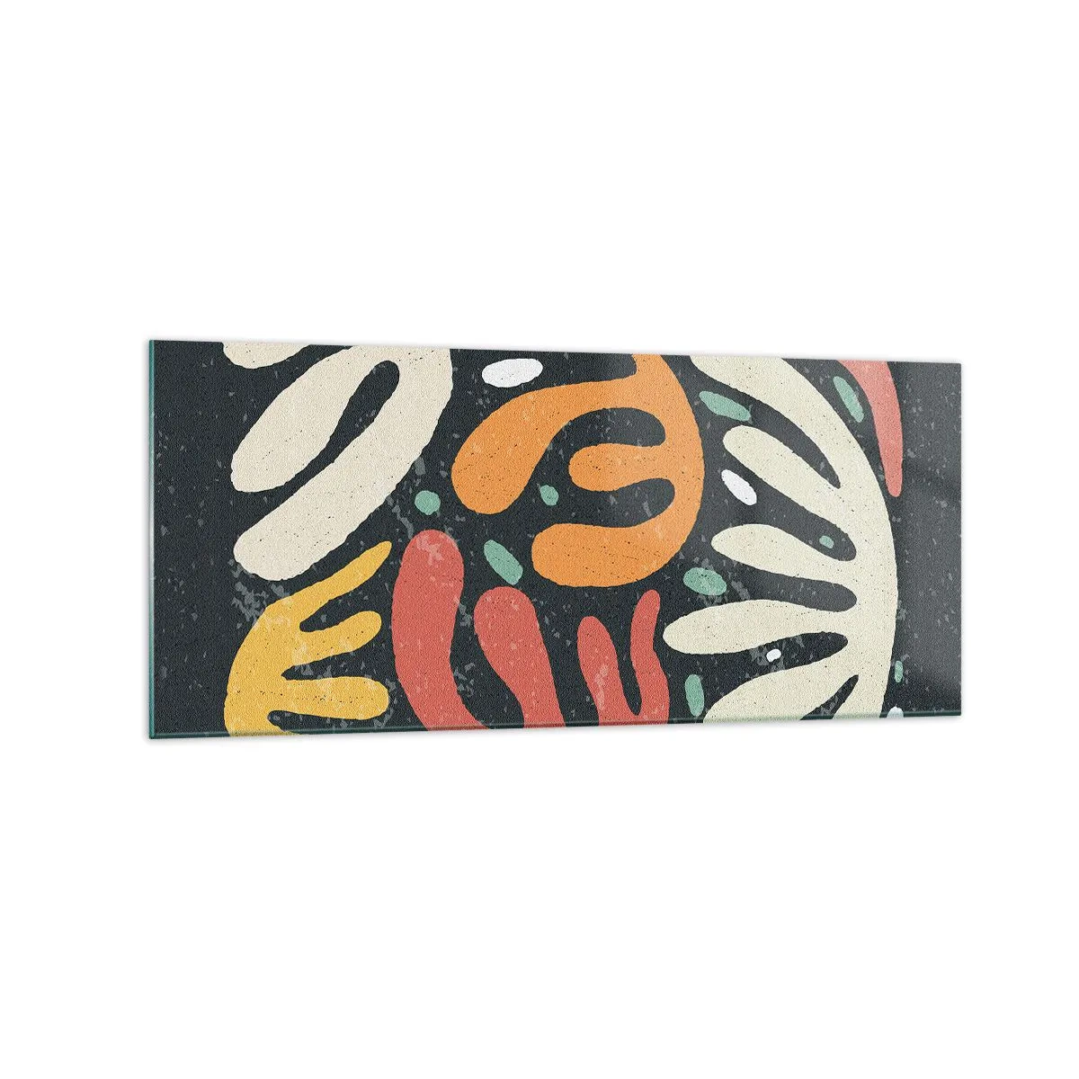 Glastavla - Bild på glas - Komposition - Jag tar snart tag i dig - 120x50 cm