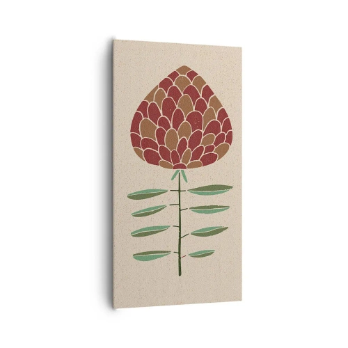 Canvastavla - Bild på duk - Som en stor barrkotte - 65x120 cm