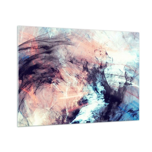 Glastavla - Bild på glas - Känn vinden - 100x70 cm