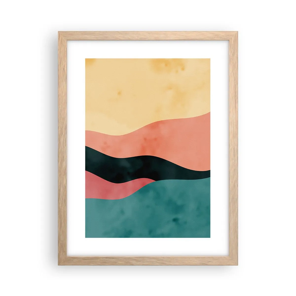 Affisch i ram av ljusek - Enig oenighet - 30x40 cm