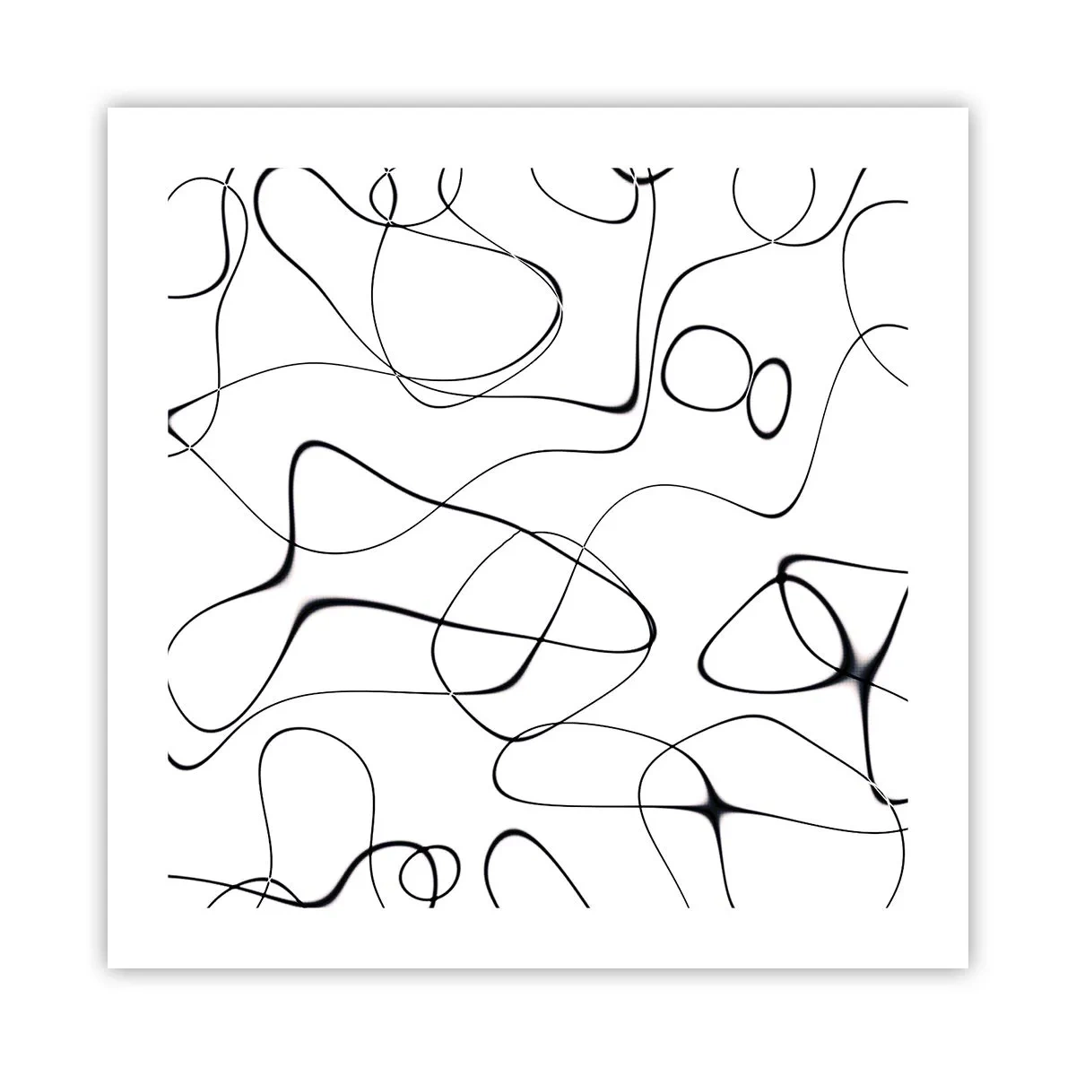 Affisch - Livets stigar, ödets tur - 50x50 cm
