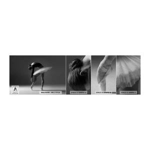 Provbit av fototapet Premium Sand - Bella ballerina - Ballerina, Balett, Dansa - 100x30 cm