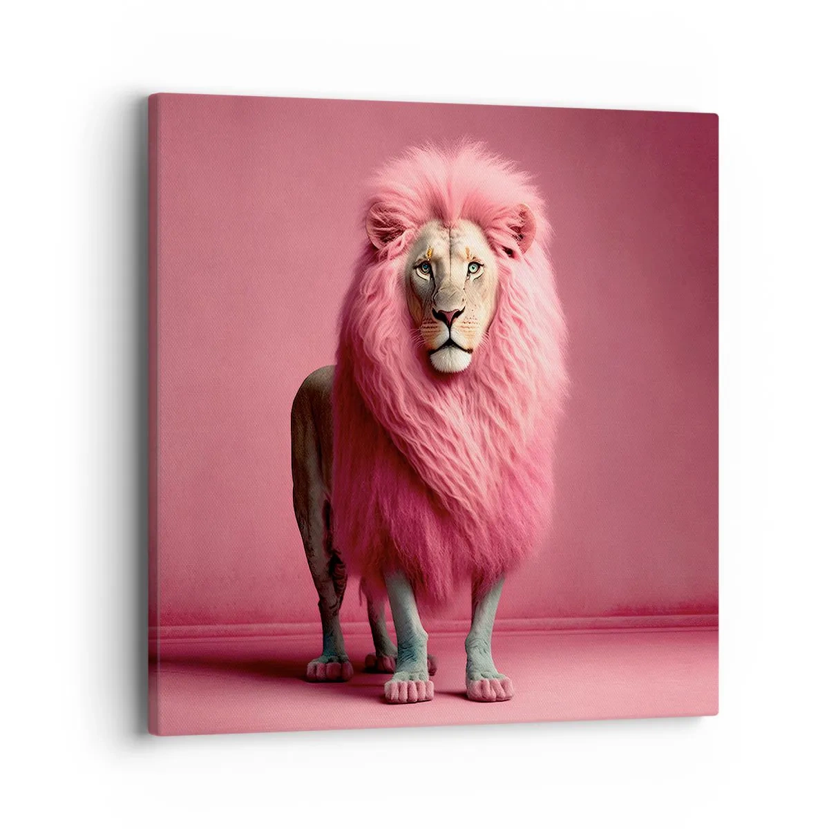 Canvastavla - Bild på duk - Och du är inte längre rädd - 40x40 cm