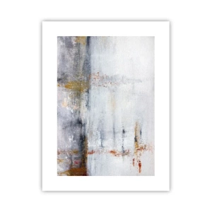 Affisch - Bakom luftridån - 30x40 cm