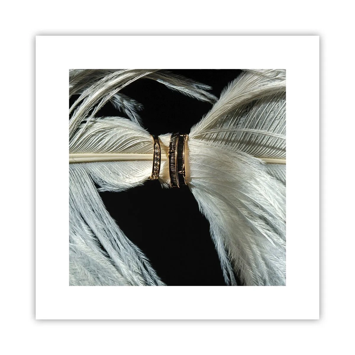 Affisch - ...och jag lämnar inte dig… - 30x30 cm