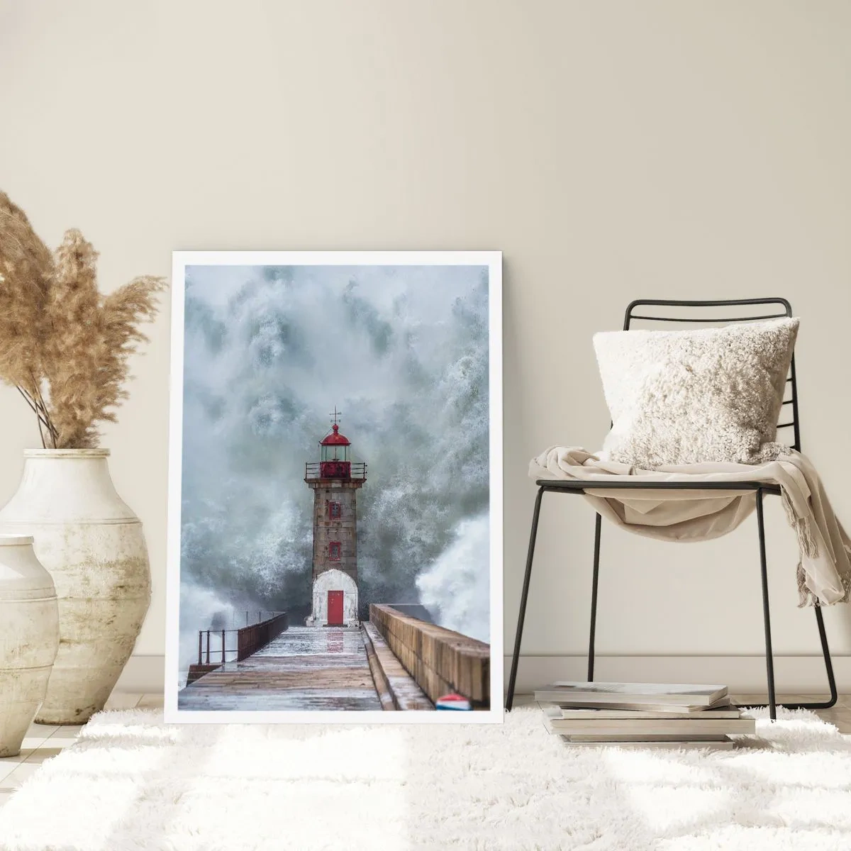 Affisch - Vattnets vrål, vindens skrik  - 50x70 cm