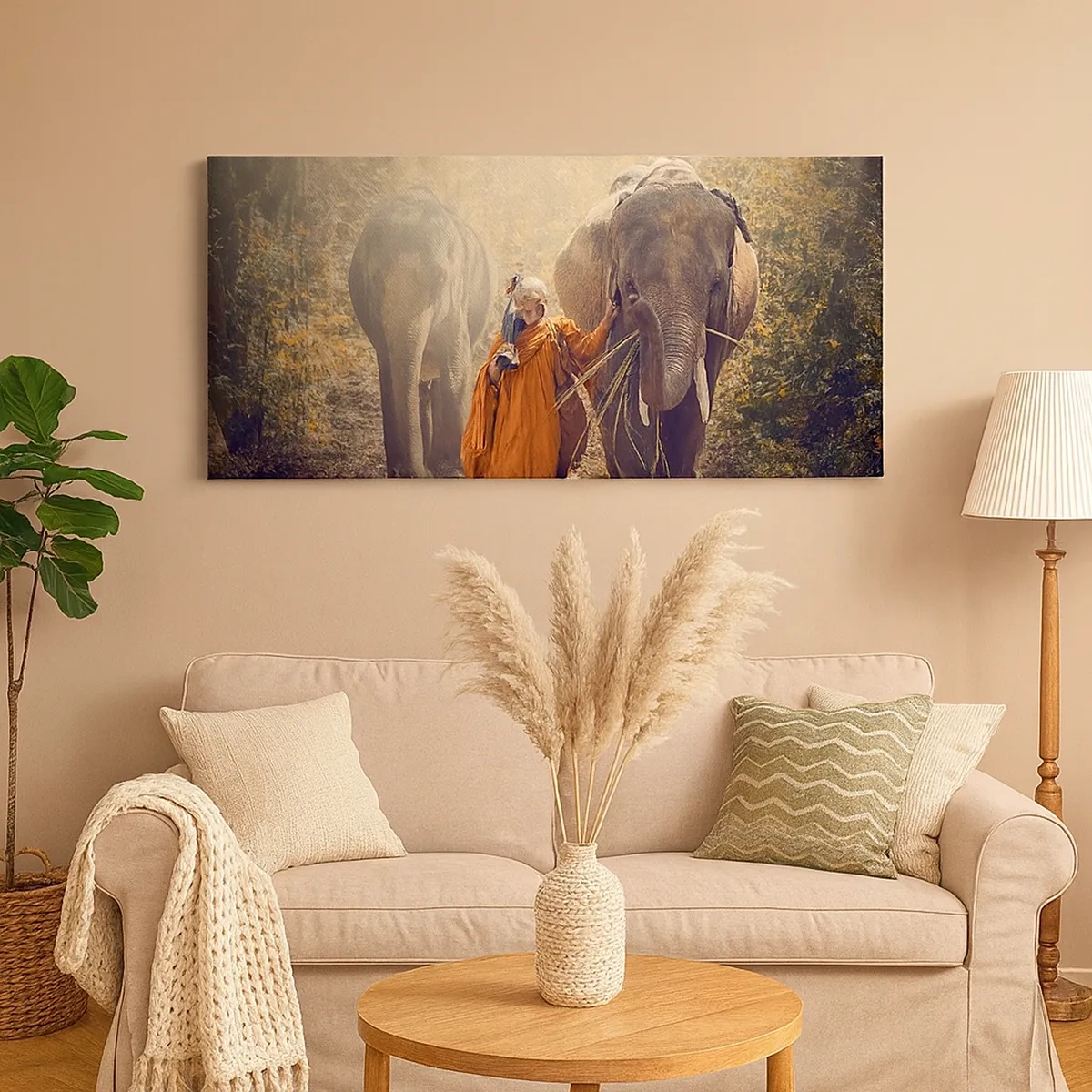 Canvastavla - Bild på duk - Full förståelse - 30x30 cm