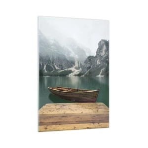 Glastavla - Bild på glas - Naturens mäktighet - 70x100 cm