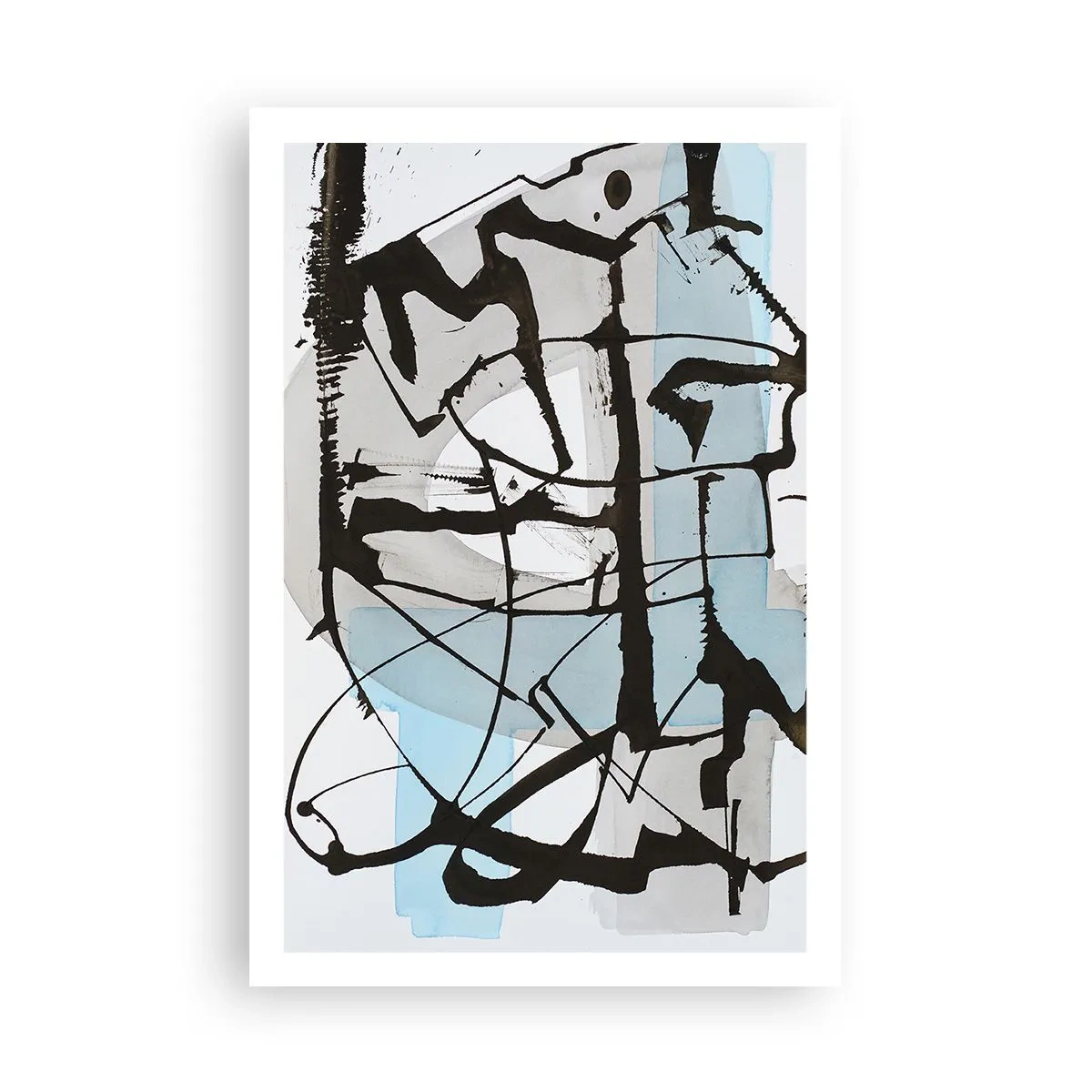 Affisch - Blått trots allt - 61x91 cm