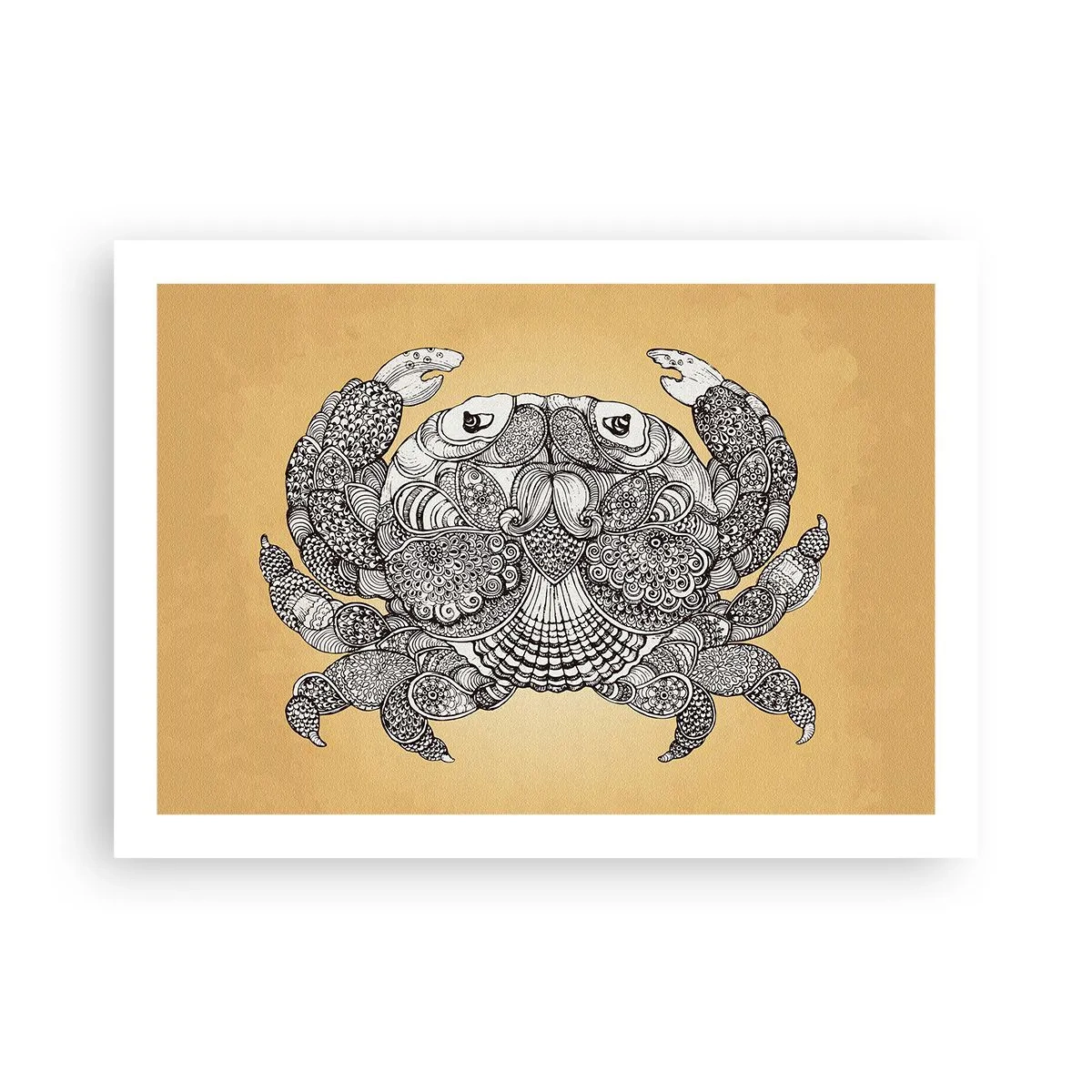 Affisch - Herr Krabba berättar - 70x50 cm