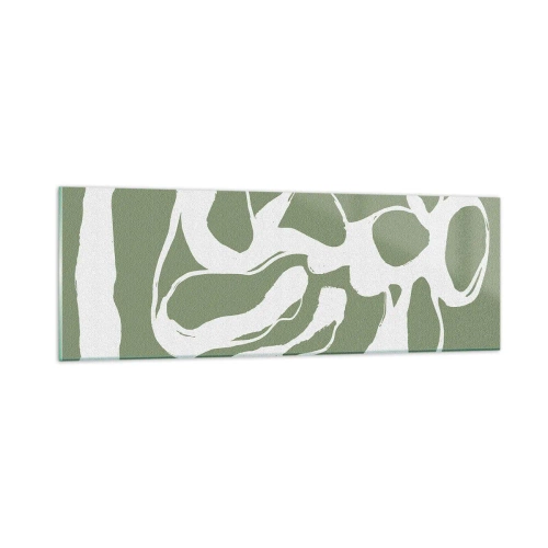 Glastavla - Bild på glas - Rymdens kallelse - 90x30 cm