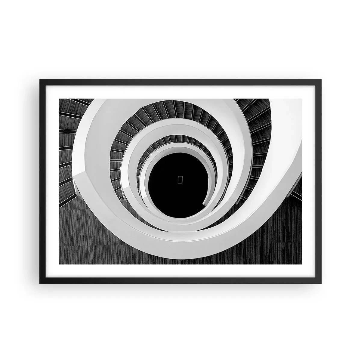 Affisch i svart ram - Till sakens kärna - 70x50 cm