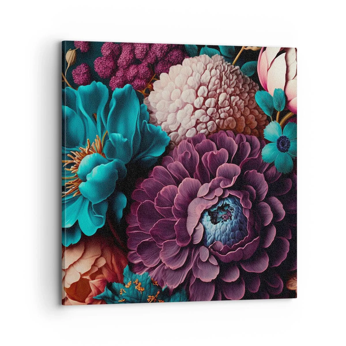 Canvastavla - Bild på duk - Natur i överflöd - 70x70 cm