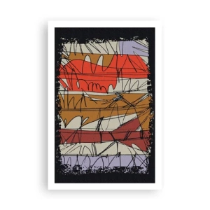 Affisch - Spontan komposition - 61x91 cm