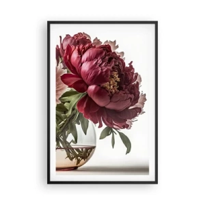 Affisch i svart ram - I full blom av skönhet - 61x91 cm