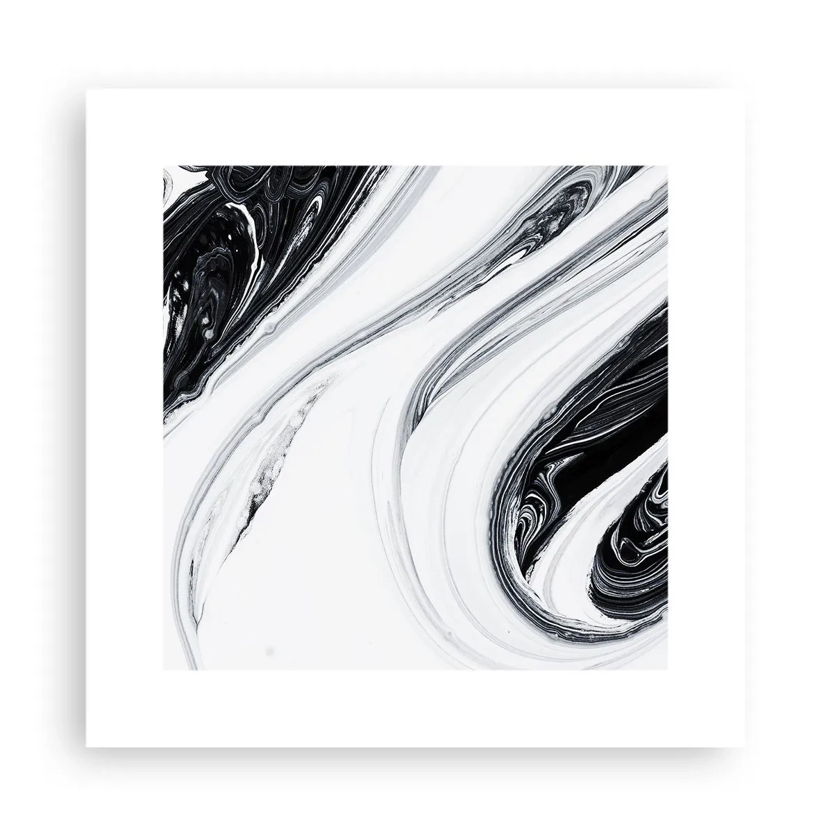 Affisch - Motsatskombination - 30x30 cm