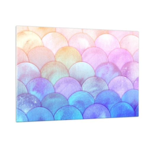 Glastavla - Bild på glas - Pärlskal - 120x80 cm