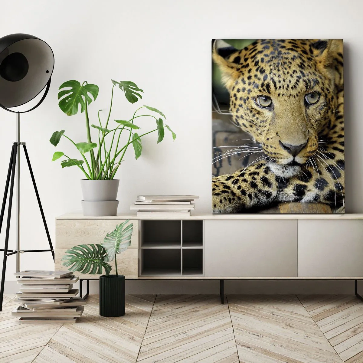 Canvastavla - Bild på duk - Var inte rädd, kom fram - 50x70 cm
