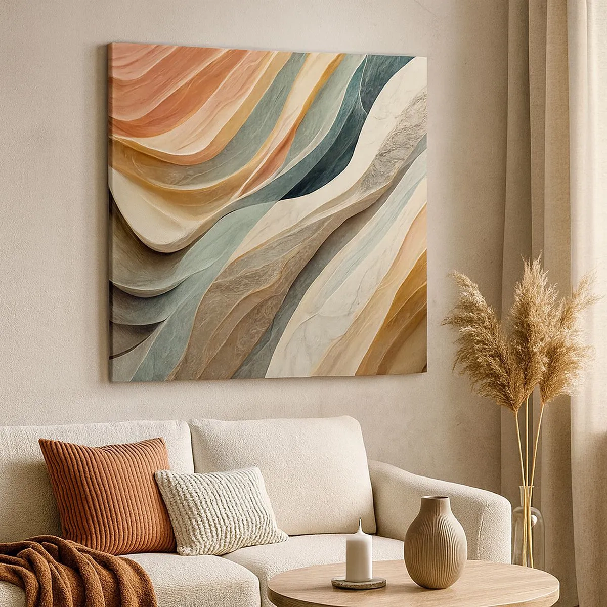 Canvastavla - Bild på duk - Ögonblick före förändring - 30x30 cm