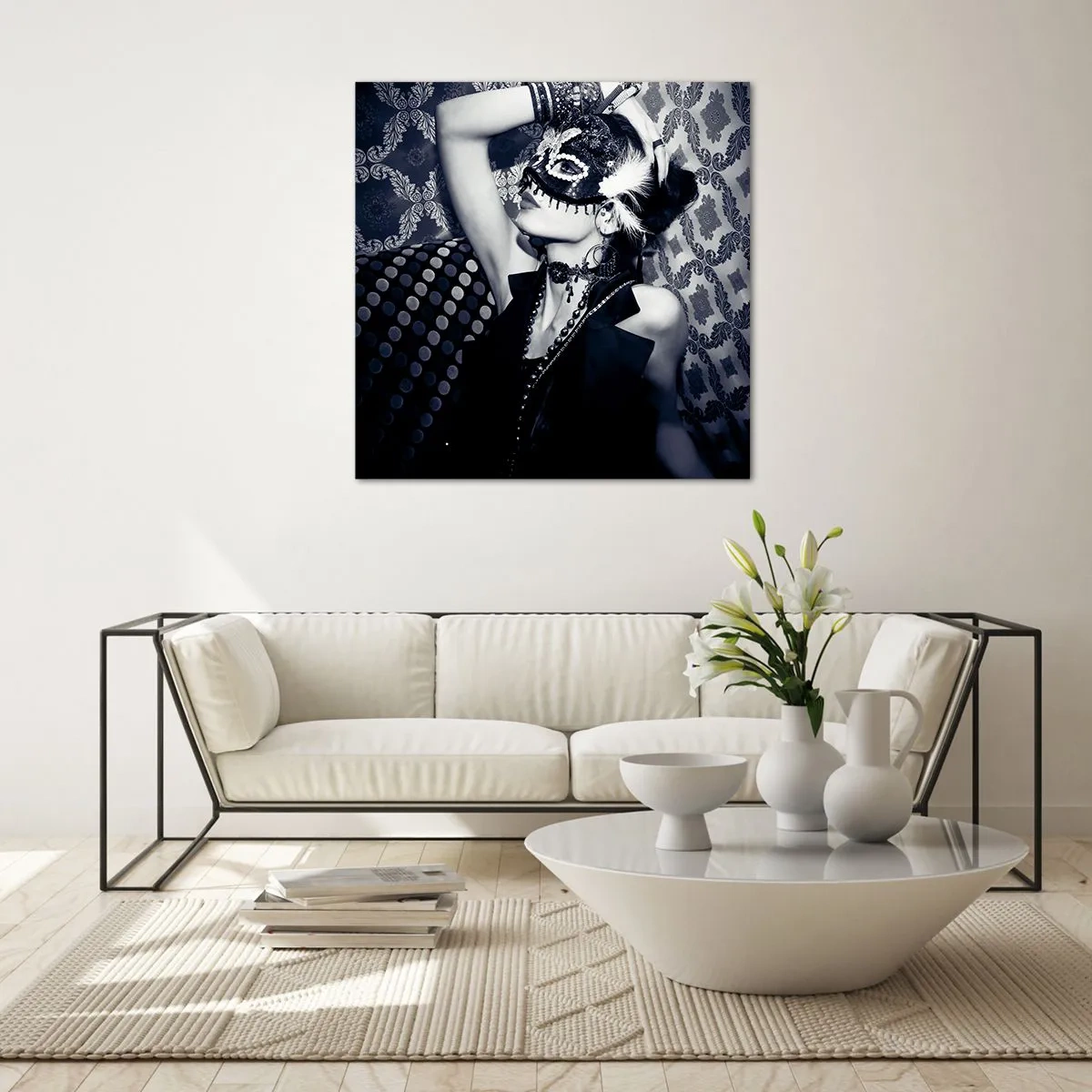 Glastavla - Bild på glas - Dekorationer, prydnader, nyanser... - 50x50 cm