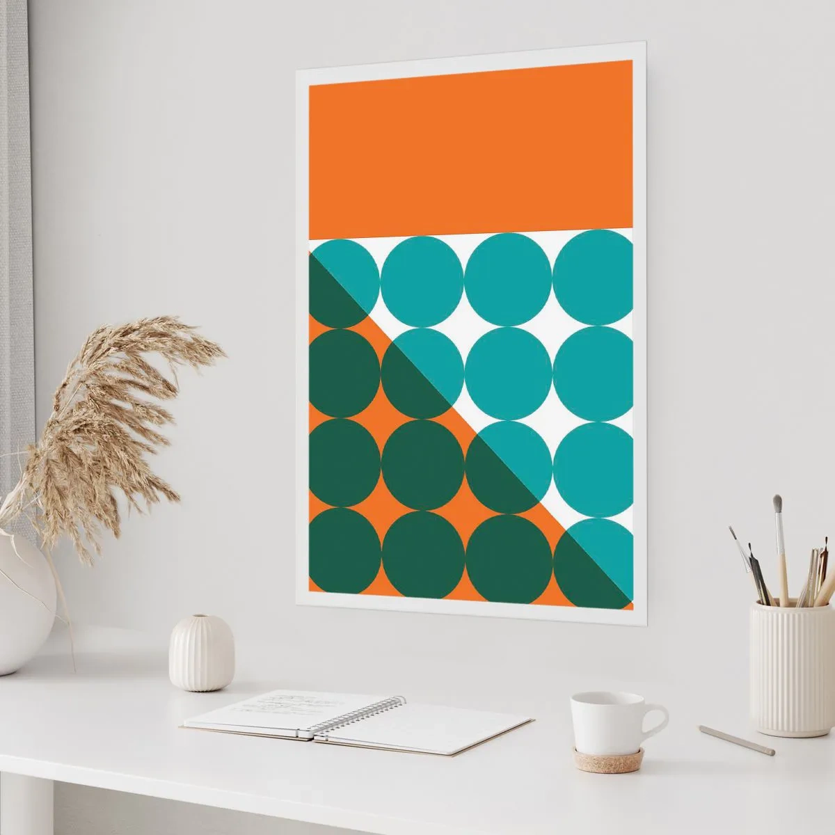 Affisch - Uppåt och på diagonalen - 30x40 cm
