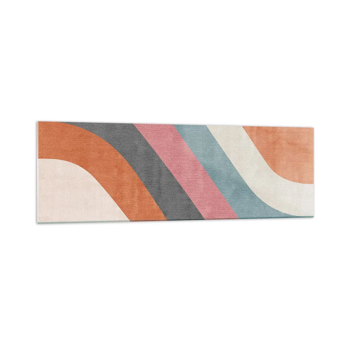 Glastavla - Bild på glas - Diagonal komposition - rörelse - 160x50 cm