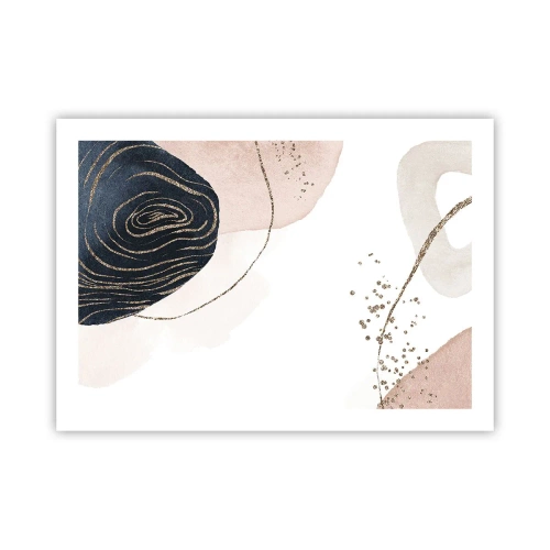 Affisch - Allt flyter - 70x50 cm