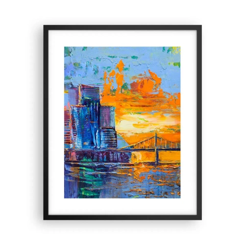 Affisch i svart ram - Kultur och natur - 40x50 cm