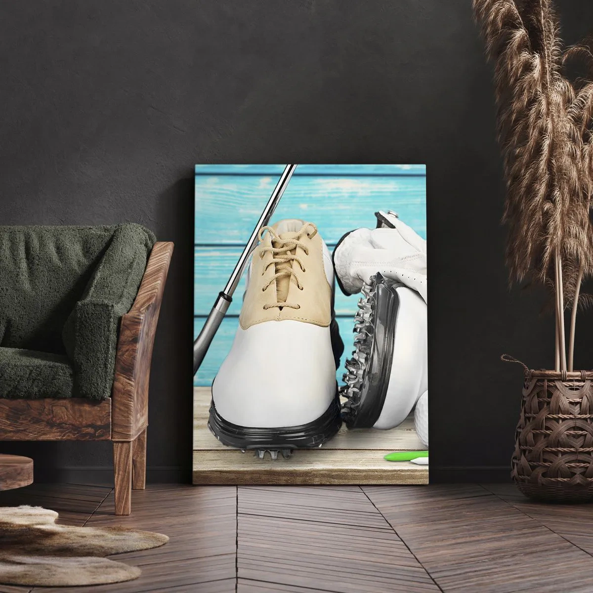 Canvastavla - Bild på duk - Allt färdigt - 55x100 cm