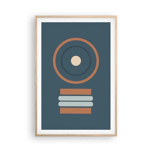 Affisch i ram av ljusek - Sakens kärna - 61x91 cm