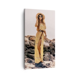 Canvastavla - Bild på duk - Stenarnas magi - 45x80 cm