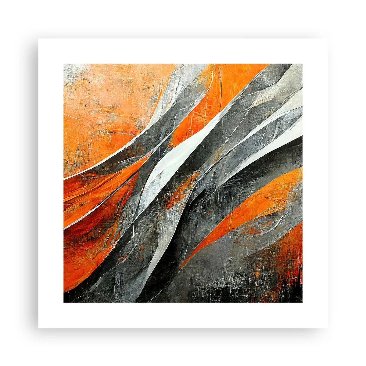 Affisch - Värme och kyla - 40x40 cm