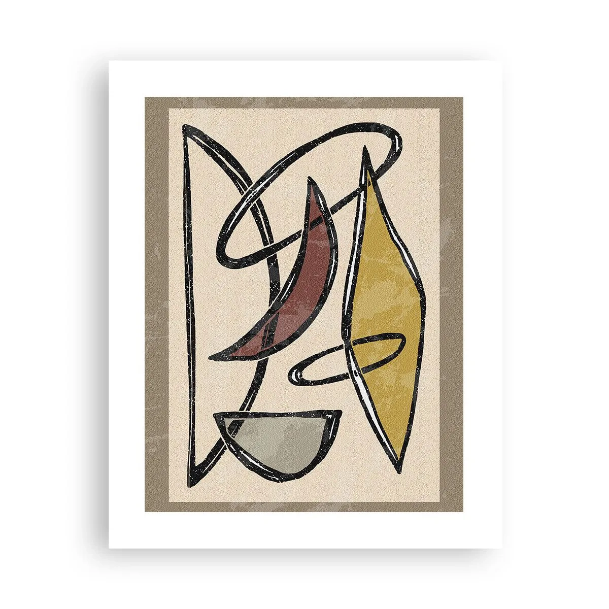 Affisch - Vertikaler och nivåer - 40x50 cm