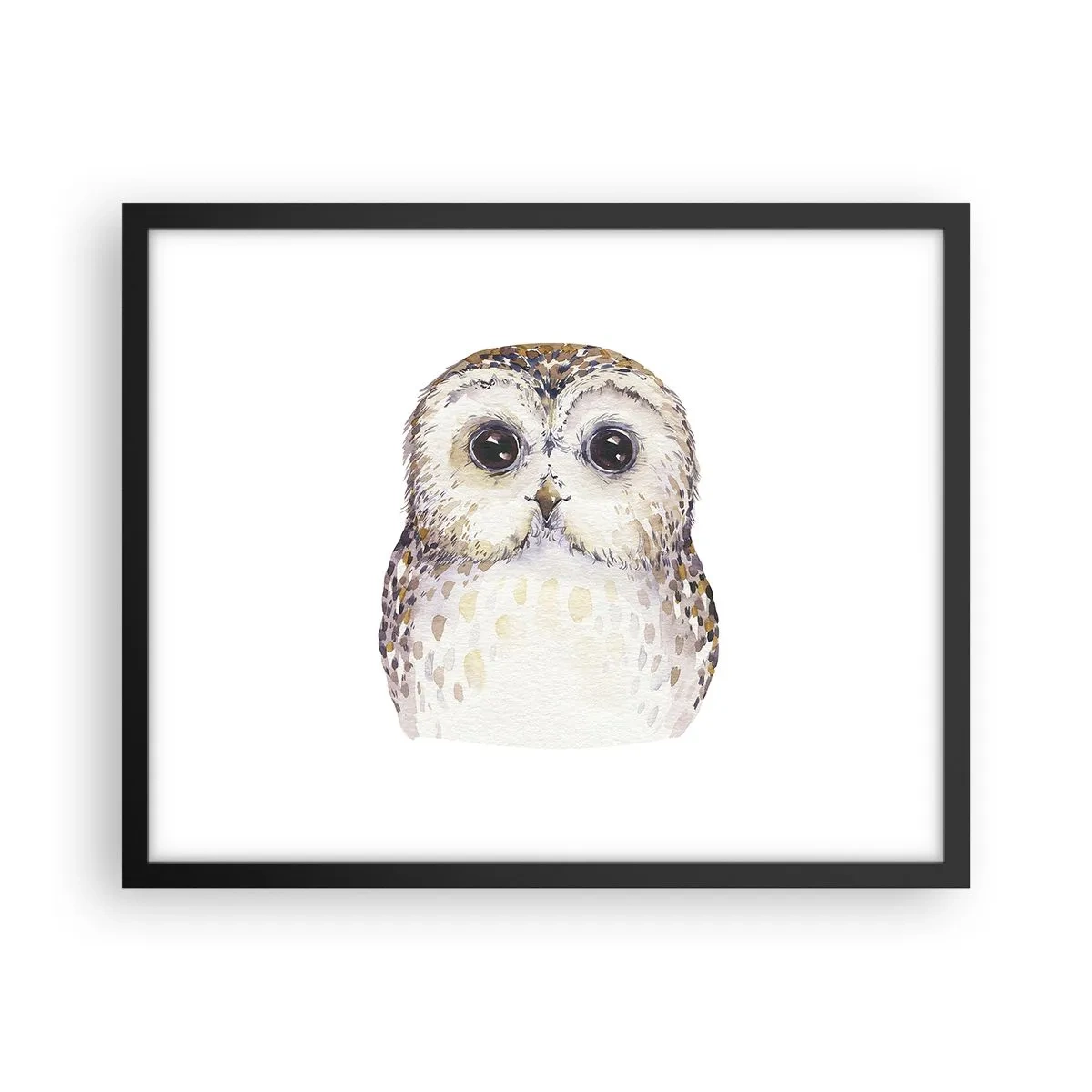 Affisch i svart ram - Titta i mina ögon - 50x40 cm