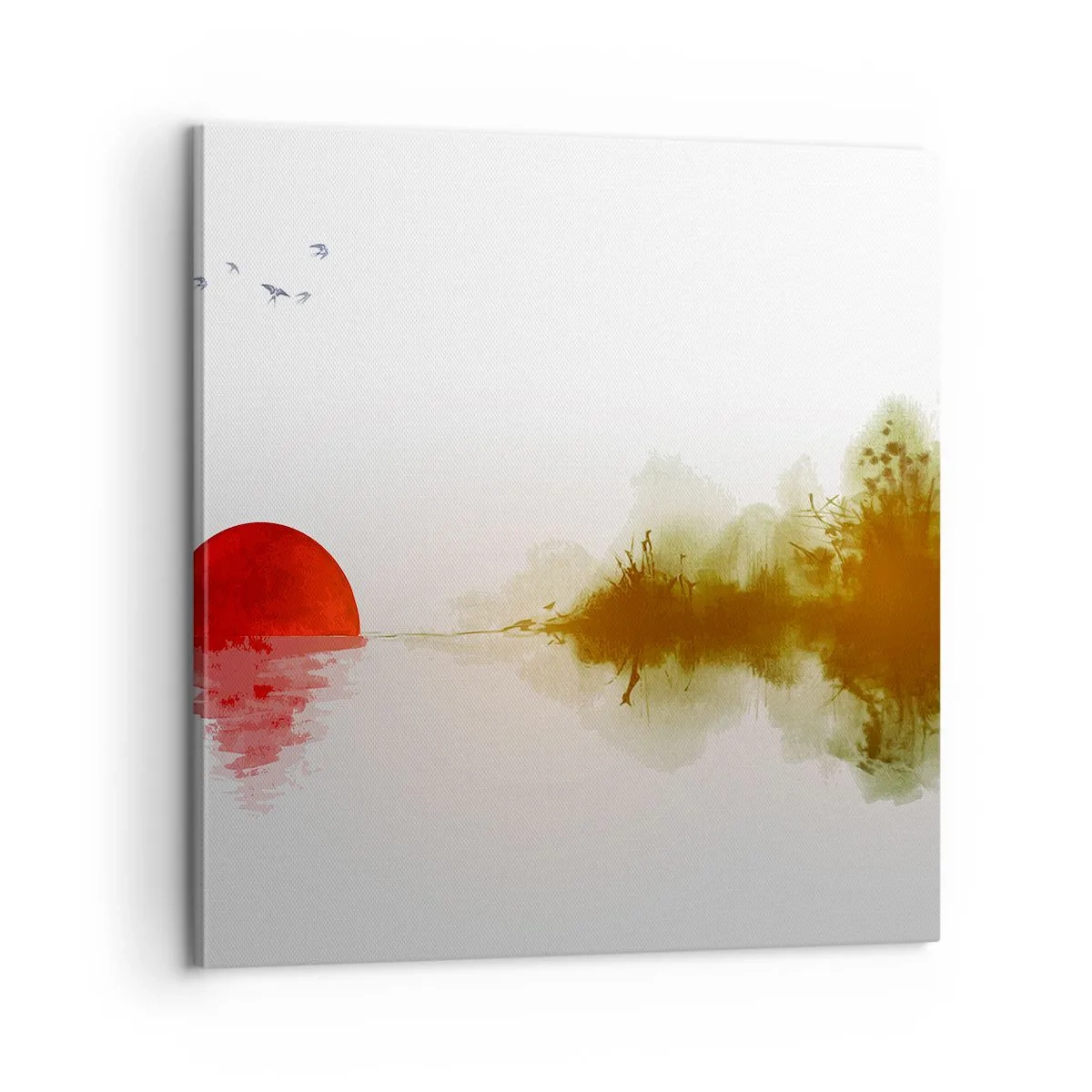 Canvastavla - Bild på duk - Ett löfte om lugn - 60x60 cm
