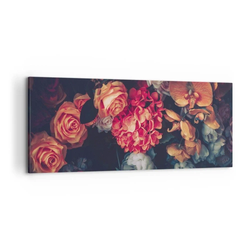 Canvastavla - Bild på duk - Som hos de holländska mästarna - 120x50 cm