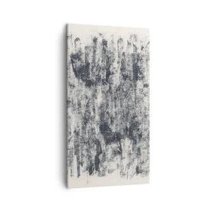 Canvastavla - Bild på duk - Dimmig komposition - 45x80 cm