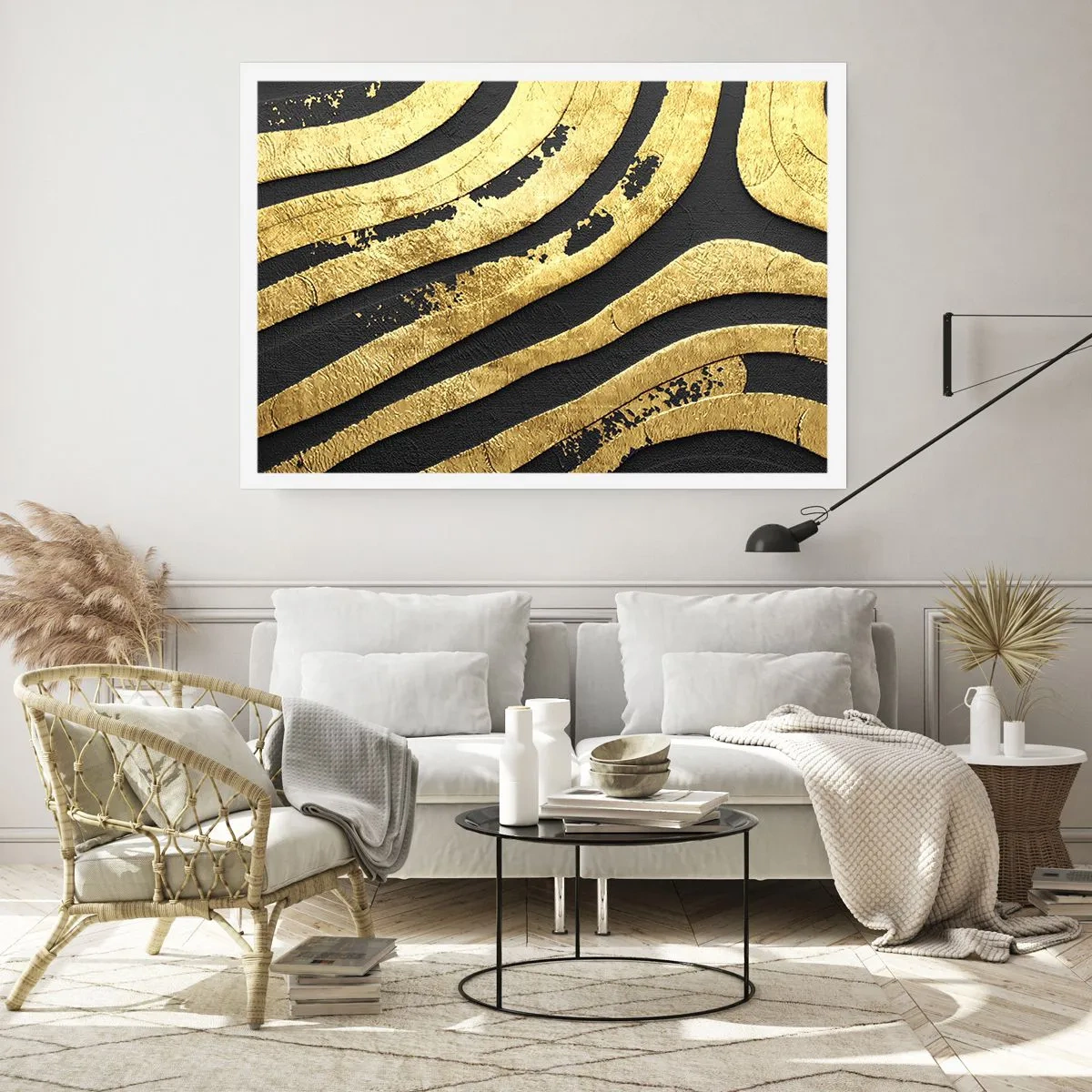 Affisch - Allt flyter - 91x61 cm